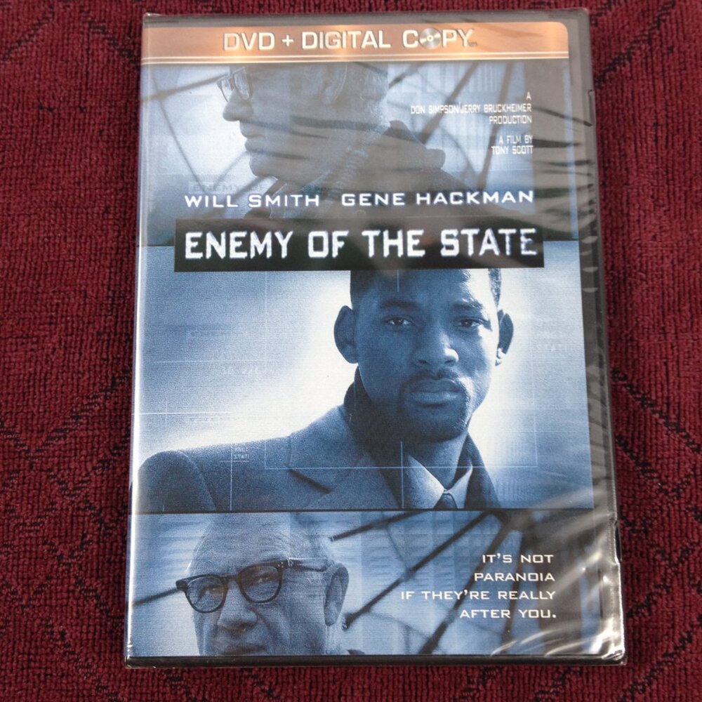 Enemy Of The State - 1998 - DVD w/Slipcover 2 Disc Set - Sealed - New - Picture 3 of 6